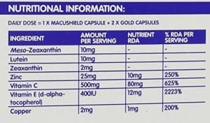 macushield capsules